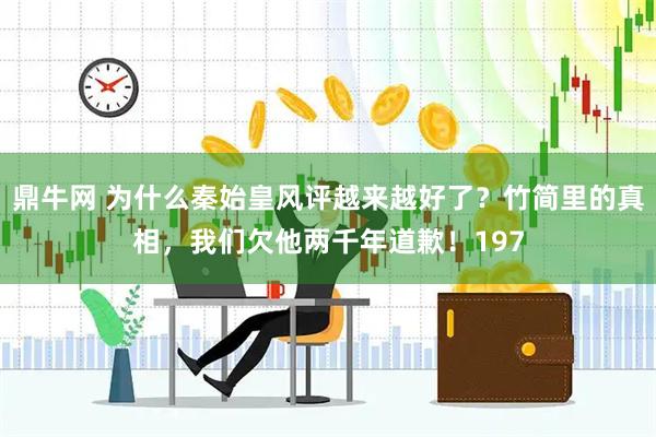鼎牛网 为什么秦始皇风评越来越好了？竹简里的真相，我们欠他两千年道歉！197